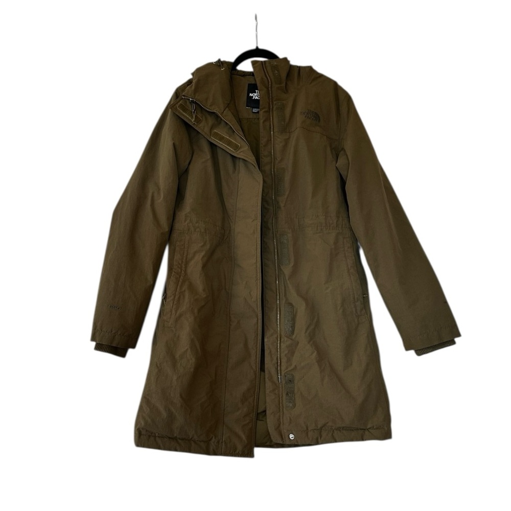 The North Face Womens 550 Arctic Parka II Hyvent Goose Down Jacket Size Small